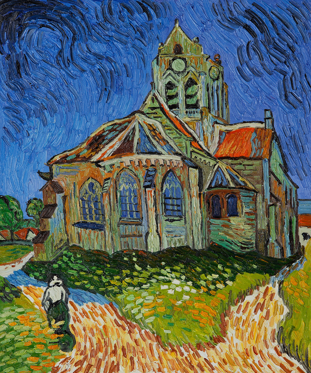 The Church at Auvers - Van Gogh Painting On Canvas